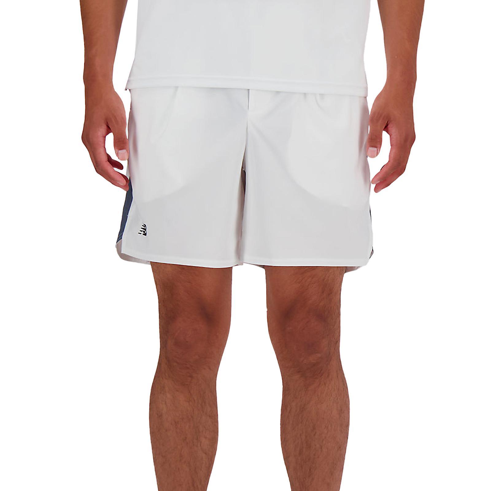 Men's Tournament Tennis Short White Apparel New Balance