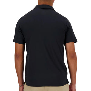 Men's Performance Tennis Polo Black Apparel New Balance