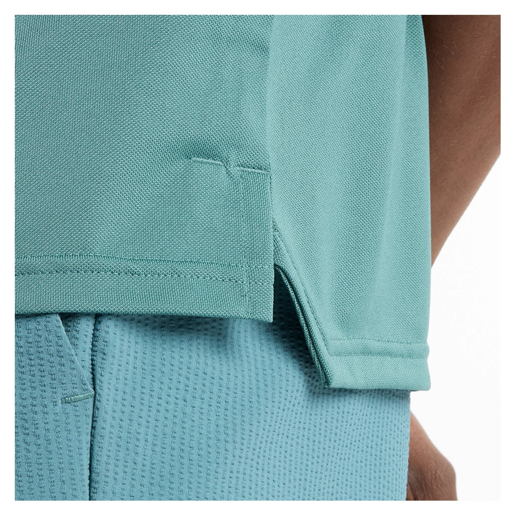 Men`s Tournament Tennis Polo New Spruce Apparel New Balance