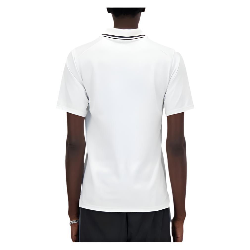Men's Tournament Tennis Polo White Apparel New Balance