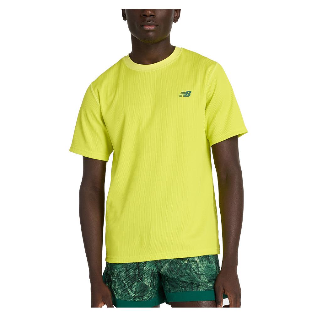 Men`s Waffle Tournament Tennis Top Firefly Apparel New Balance