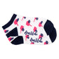 Women's Meet Your Match Pickleball Socks 3 Pack Pink Paddles Socks Ame And Lulu