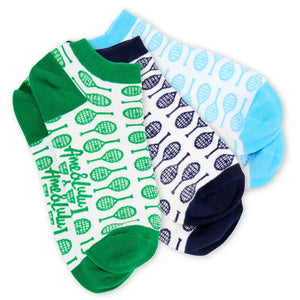 Women`s Meet Your Match Tennis Socks 3 Pack Socks Ame And Lulu