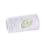 Muñequeras BULLPADEL BPMU252 I Blanco/Verde Accesorios Bullpadel