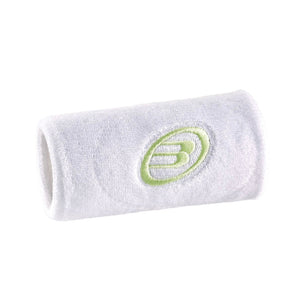 Muñequeras BULLPADEL BPMU252 I Blanco/Verde Accesorios Bullpadel