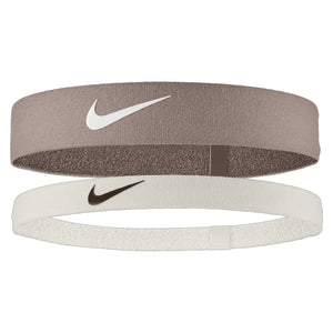 Unisex Flex Training Headband 2 Pack Mink Brown and Sail Accessories Nike