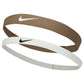 Unisex Flex Training Headband 2 Pack Mink Brown and Sail Accessories Nike