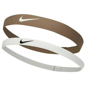 Unisex Flex Training Headband 2 Pack Mink Brown and Sail Accessories Nike
