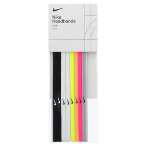 Girl`s Skinny Headband 8 pack Black and White Accessories Nike