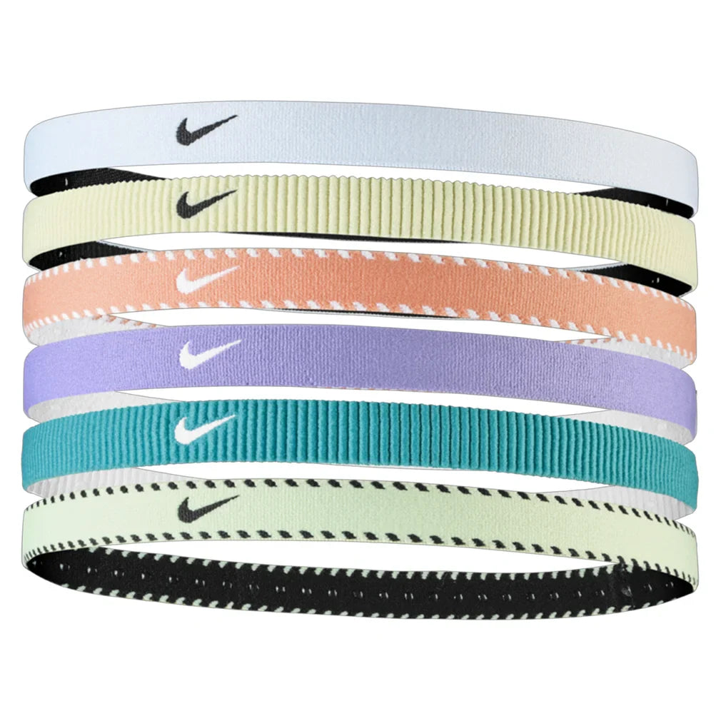 Unisex Flex Classic Headbands 6 Pack Lilac Ice and Dusty Cactus Accessories Nike
