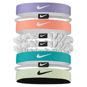 Unisex Flex Classic Mixed Hair Ties 8 Pack Accessories Nike