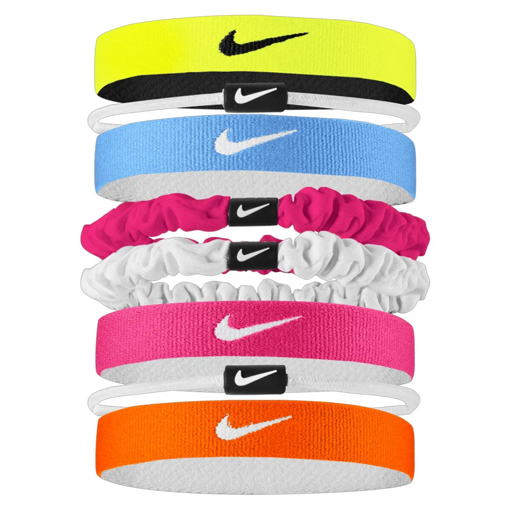 Unisex Flex Classic Mixed Hair Ties 8 Pack Accessories Nike