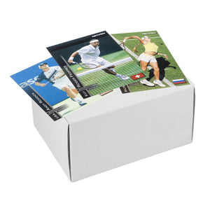 NETPRO International Series Tennis Collector Card Set (Unmarked White Box) Memorabilia Netpro