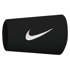 Premier Doublewide Tennis Wristbands 2 Pack Black and White Accessories Nike