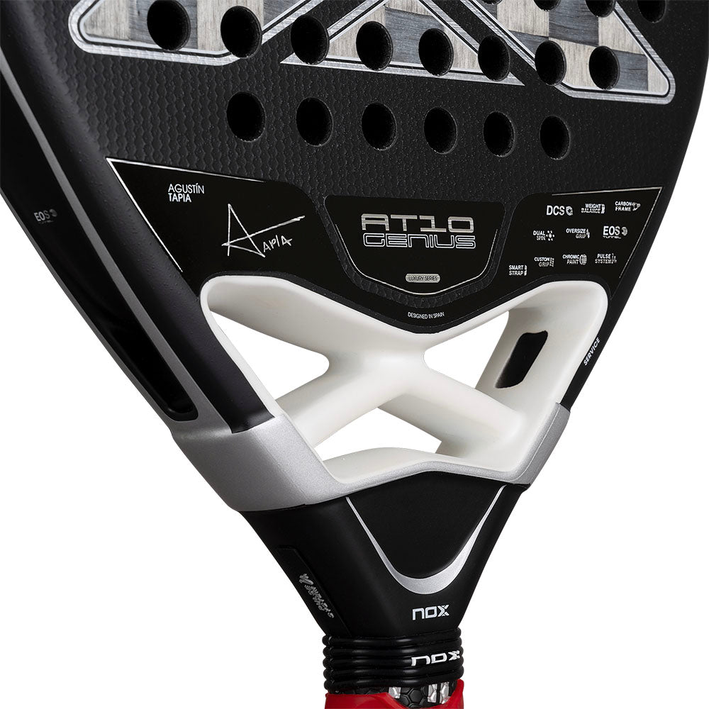 NOX AT10 GENIUS Attack 18K 2026 by AGUSTIN TAPIA Padel Racket Palas Nox