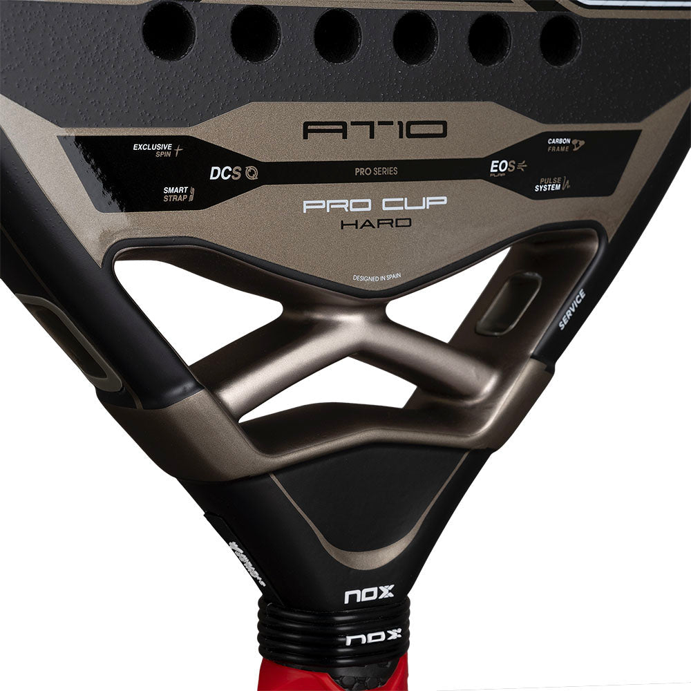 NOX AT10 PRO CUP Hard 2026 by AGUSTIN TAPIA Padel Racket Palas Nox