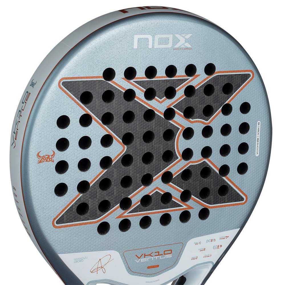 NOX VK10 VENTUS Control 12K 2026 by ARANZAZU OSORO Padel Racket Palas Nox