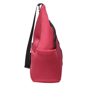Women`s Neoprene Pickleball Sling Bag Coral Bags Glove It