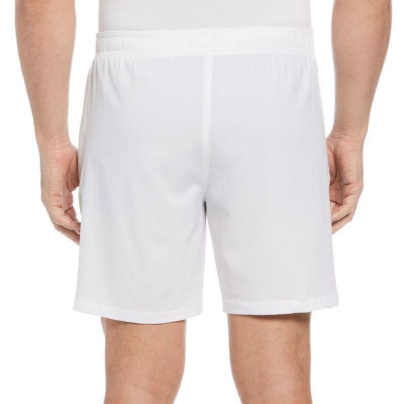 Men's Performance Blocked Tennis Short Bright White Apparel Penguin