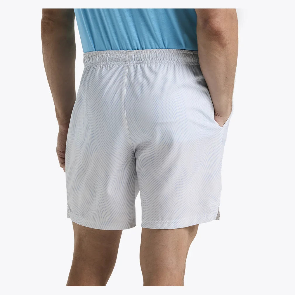 Men`s Performance 7 Inch Tennis Short Bright White Apparel Penguin