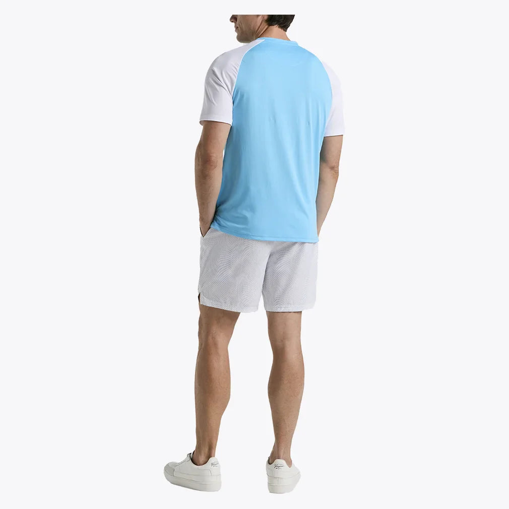 Men`s Performance 7 Inch Tennis Short Bright White Apparel Penguin