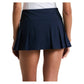 Women`s Essentials Pleated 13 Inch Tennis Skort Black Iris Apparel Penguin