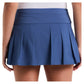 Women`s 13 Inch Pleated Tennis Skort True Navy Apparel Penguin