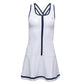 Women`s Essentials Tennis Dress Bright White Apparel Penguin
