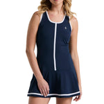 Women`s Essentials Tennis Dress Black Iris Apparel Penguin