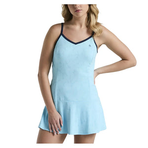 Women`s Floral Jacquard Tennis Dress Castaway Apparel Penguin