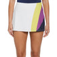 Womens A-Line Tennis Skort with Pleated Back Blocking Bright White Apparel Penguin