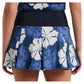 Women`s Fuji Floral Jacquard Tennis Skort Black Iris Apparel Penguin
