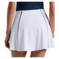 Women`s Essentials Colorblock Flounce 15 Inch Tennis Skort Bright White Apparel Penguin