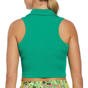 Womens Solid Rib Tennis Polo Jelly Bean Apparel Penguin