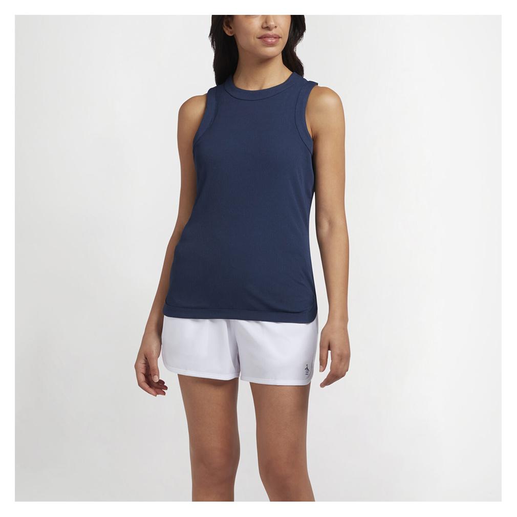 Women's Essential Rib Tennis Tank Apparel Penguin