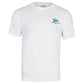 Men's Short Sleeve PB Back Graphic Tennis Top Bright White Apparel Penguin