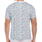 Men's Short Sleeve Performance Racquet Blocked Tennis Crew Bright White Apparel Penguin