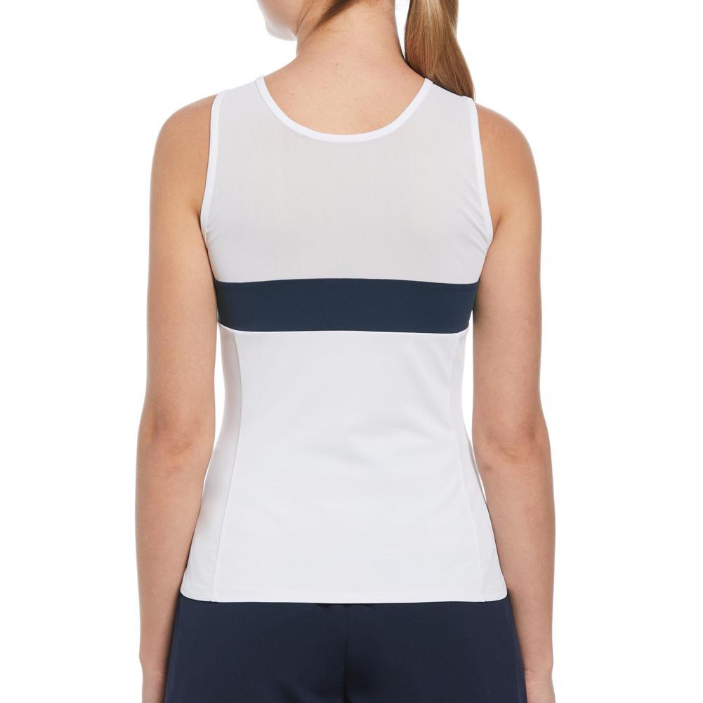 Women's Scoop Collar Block Tennis Tank Apparel Penguin