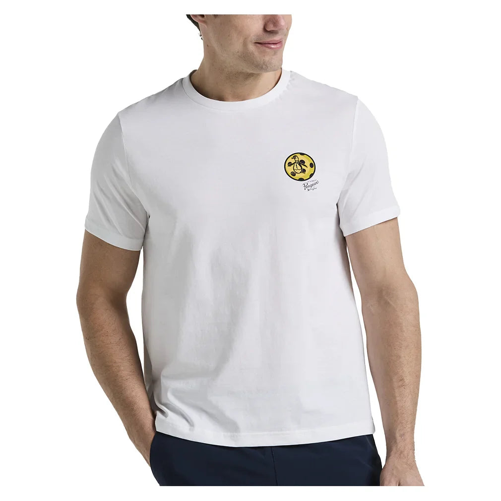 Men`s Paddle DBL Graphic Tee Bright White Apparel Penguin