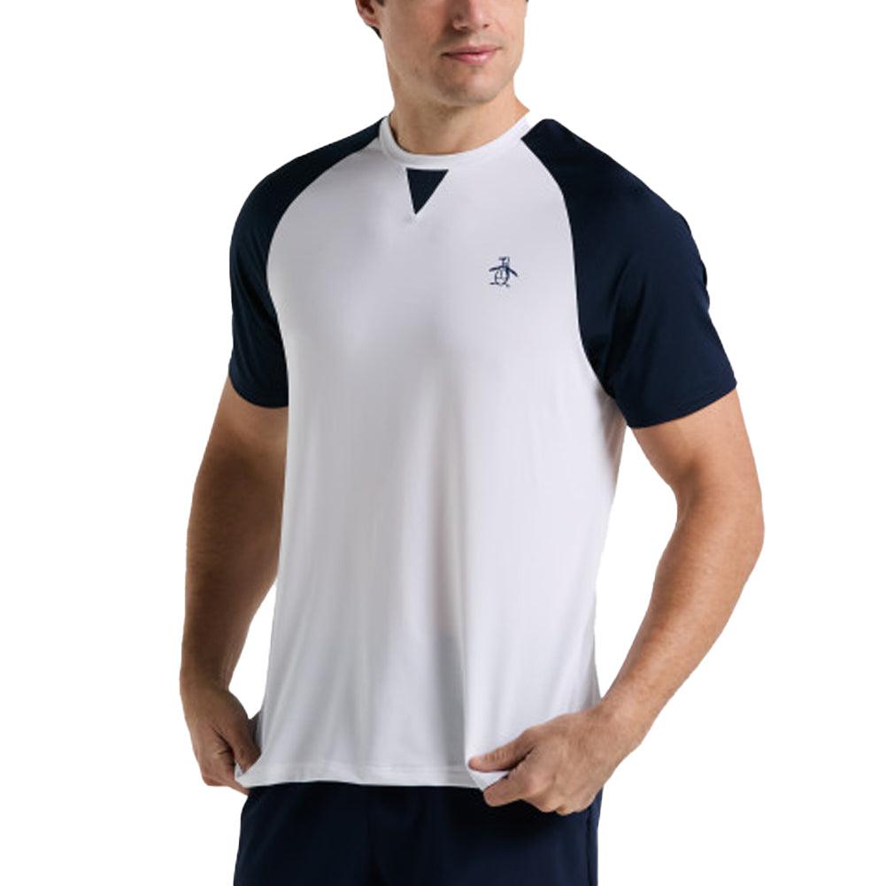 Men's Blocked Performance Tennis Tee Apparel Penguin