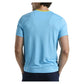 Men`s Performance Ombre Block Tennis Crew Blue Grotto Apparel Penguin
