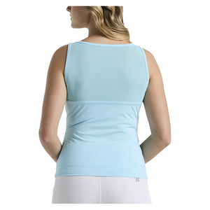 Women`s Colorblock Tennis Tank with Mesh Castaway Apparel Penguin