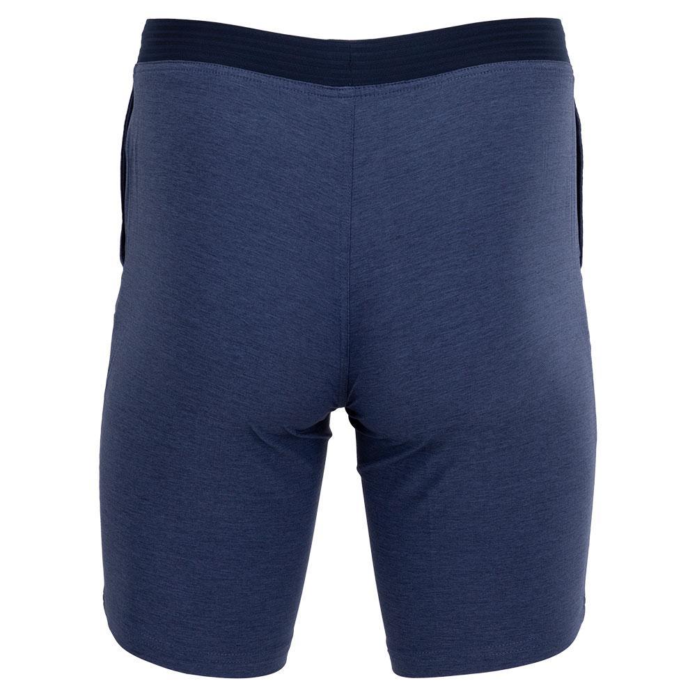 Men's 9 Inch Heather Drawstring Tennis Short Apparel Penguin