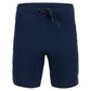 Men's Solid Performance 8 Inch Tennis Short Black Iris Apparel Penguin