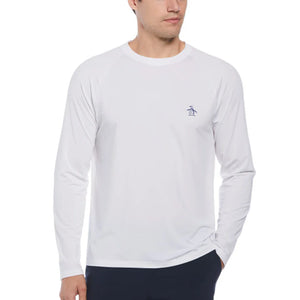 Men's Raglan Long Sleeve Tennis Pull Over Apparel Penguin
