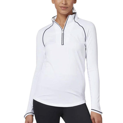 Women's Essentials Veronica Sun Production 1/4 Zip Tennis Top Apparel Penguin