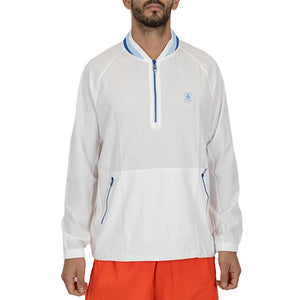 Men's Heritage 1/4 Zip Tennis Windjacket Bright White Apparel Penguin