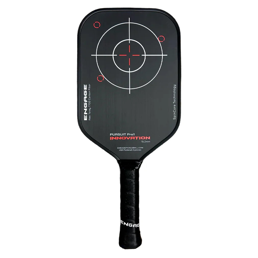 Pursuit Pro1 Innovation 15.2mm Pickleball Paddle Fierce Red Racquets Engage Pickleball