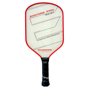 Encore Pro V2.0 12.7 Pickleball Paddle Crimson Red Racquets Engage Pickleball