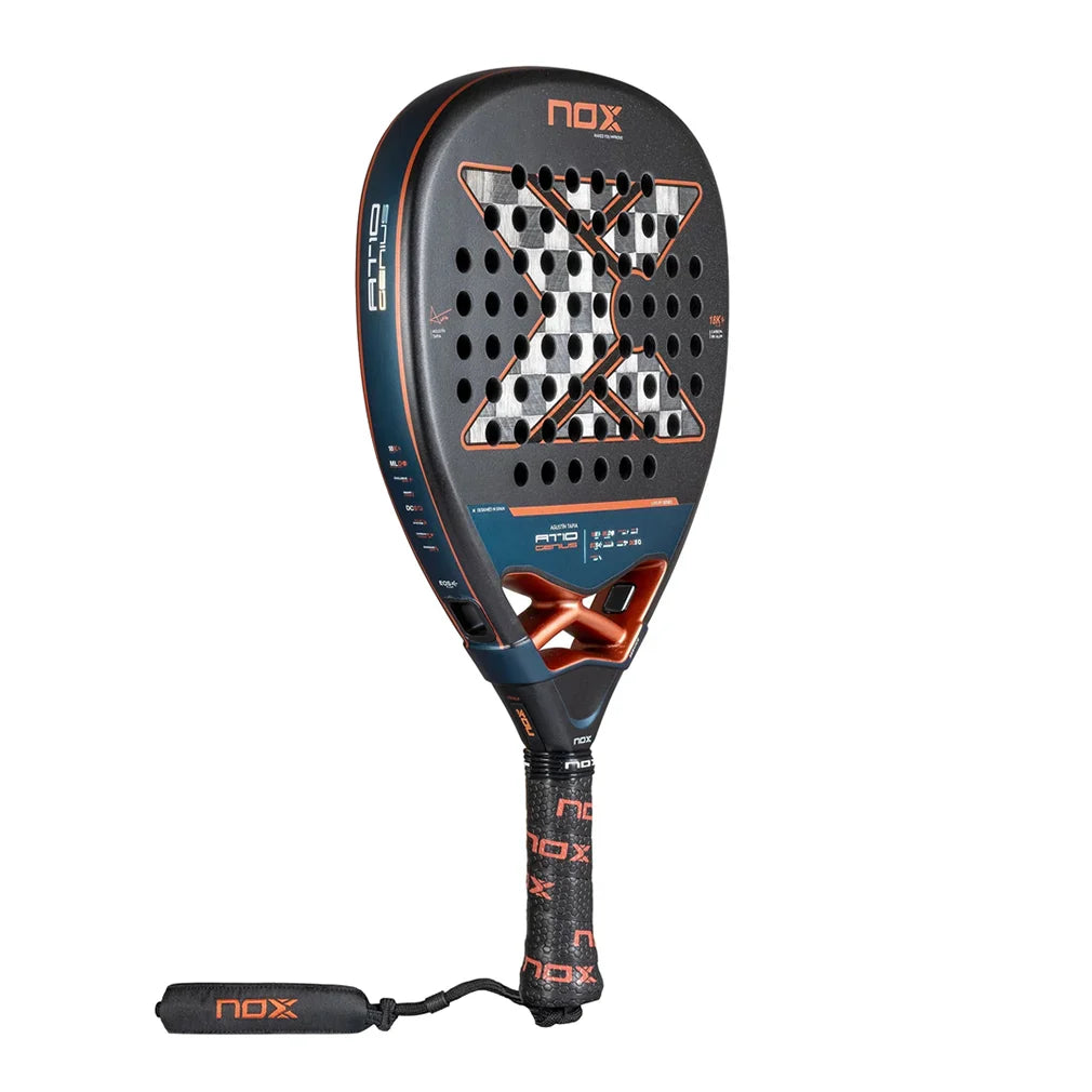 AT10 Genius Attack 18k Alum Padel Racquet Padel Racquets Nox